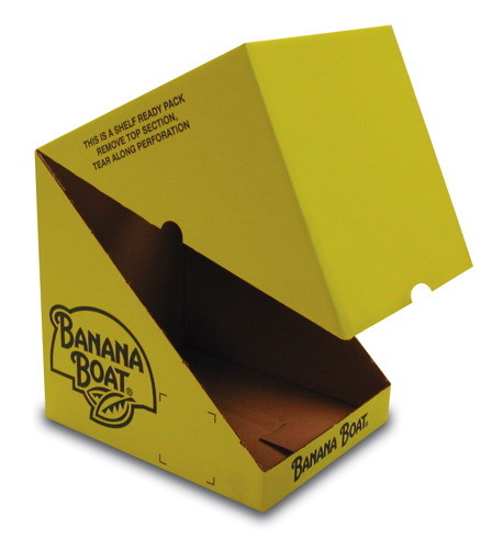 offset printing cardboard counter display boxes with oem / odm