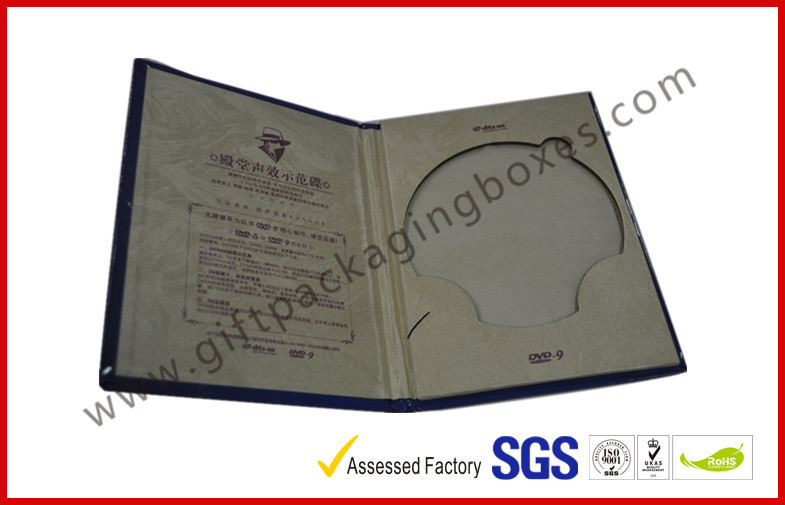rectangle book shape hard cover gift packaging boxes , offset
