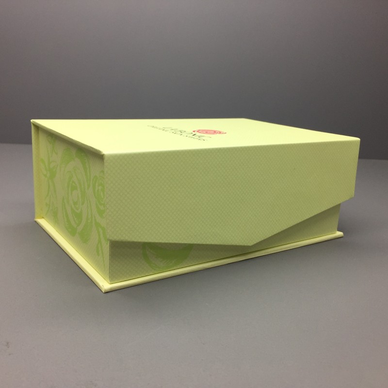 custom made recycling packaging 350g withe paper box for gift