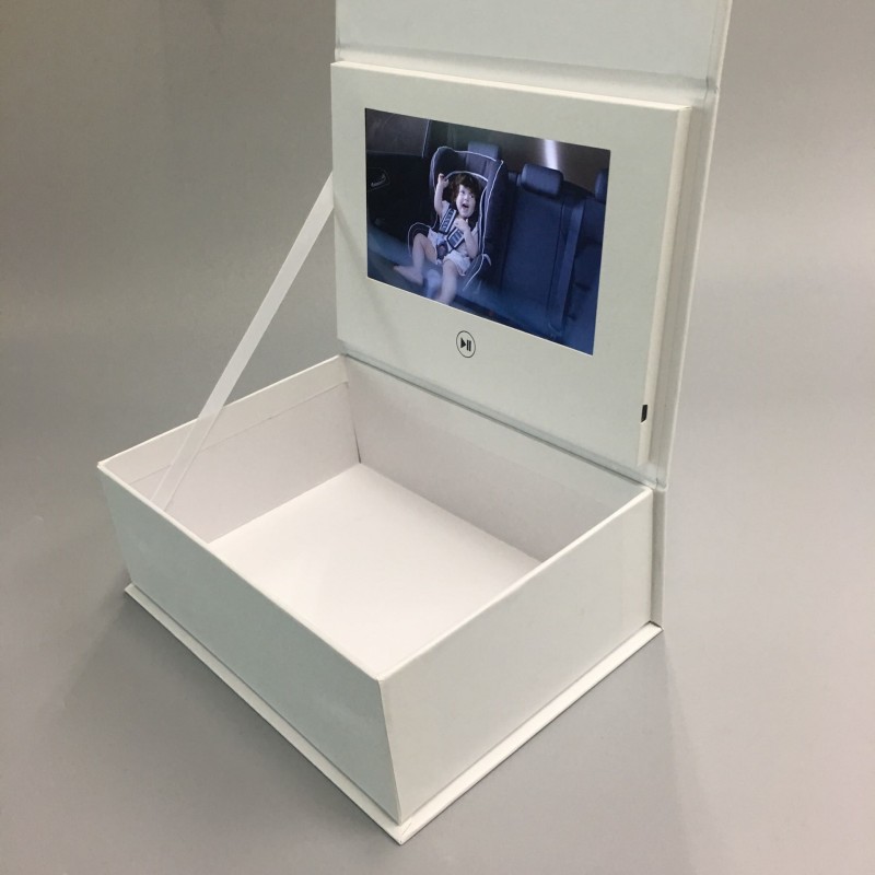promotional gift box white blank card 7