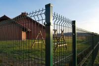 China ISO-2001 6ft Tall Welded Wire Mesh Fencing With PVC Coated factory