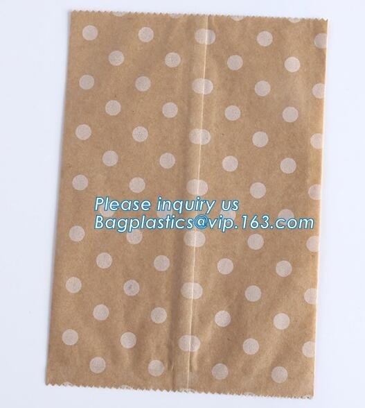 food gift box packaging brown kraft paper bags gift food bread