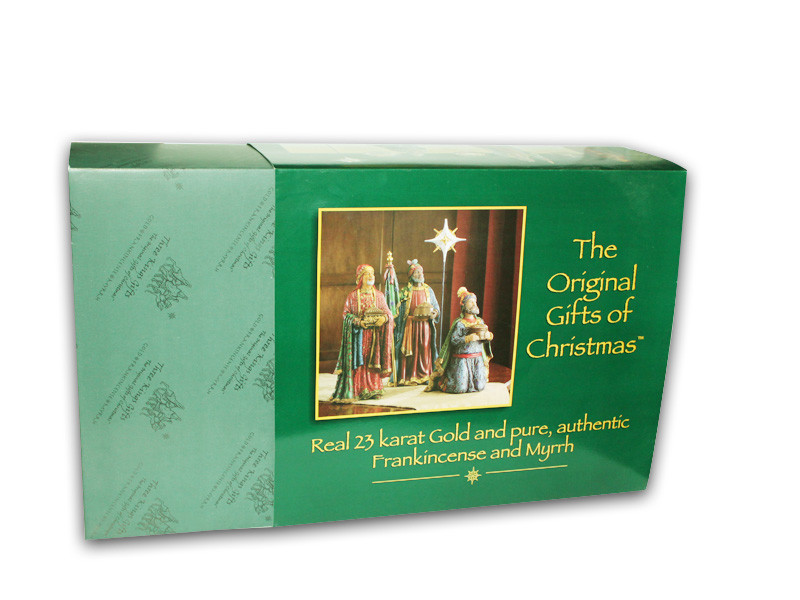 christmas festival gift box packaging , custom printing paper