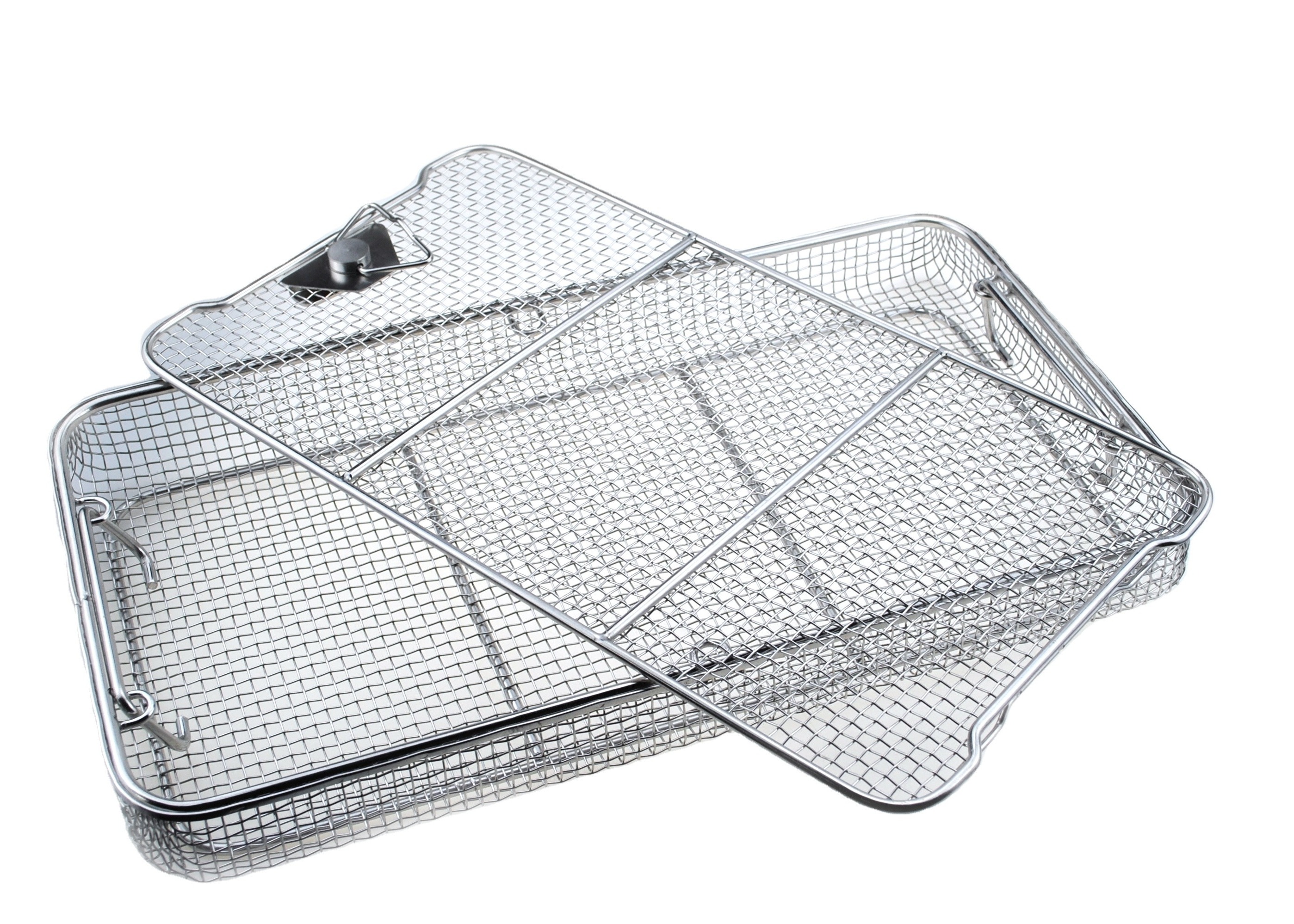 China Food Grade 304L Stainless Steel Woven Wire Mesh Drying Trays 1.5m Width factory