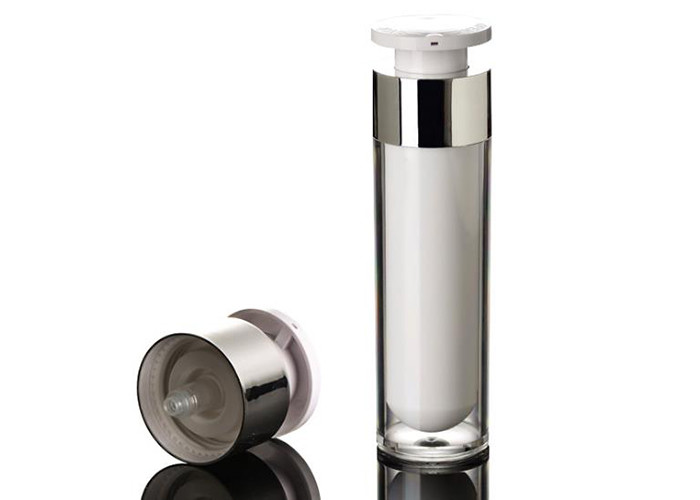 China 15ml 30ml 50ml Luxury Cosmetic Bottles , Airless Bottles Cosmetic Packaging factory