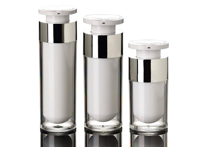 China 15ml 30ml 50ml Luxury Cosmetic Bottles , Airless Bottles Cosmetic Packaging factory