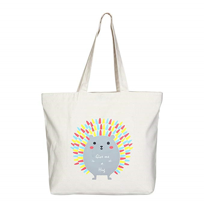 large natural custom printed tote bags cotton canvas material