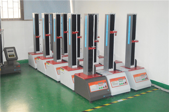 China Electronic 2KN Textile Single Column Tensile Testing Machine factory