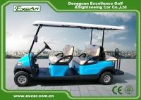 China Sky Blue Electric Golf Buggy 6 Seater factory