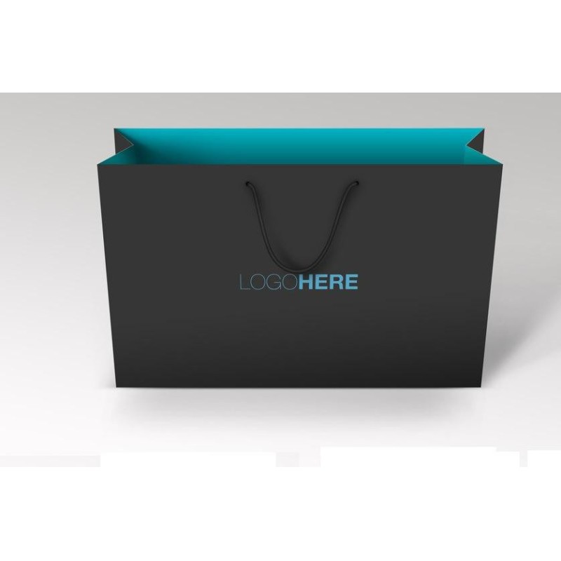 promotional personalized paper gift bags , paper shopping bag