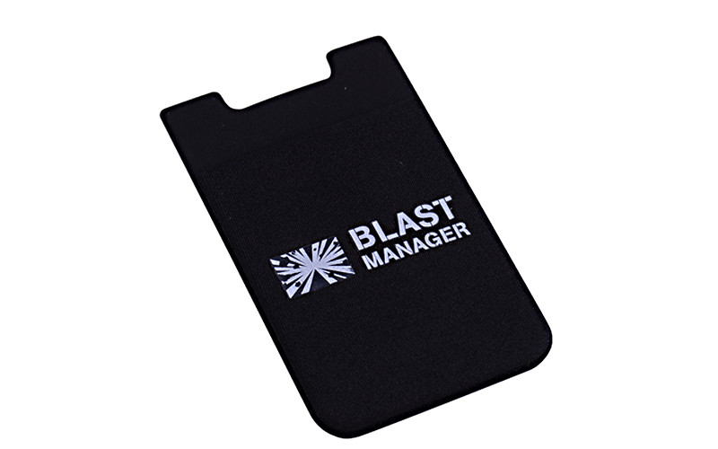 lycra smartphone wallet card holder adhesive sticker back cover