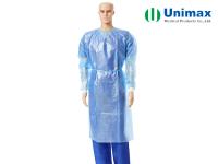 China AAMI PB70 Level 2 Disposable Isolation Gowns for personal care factory