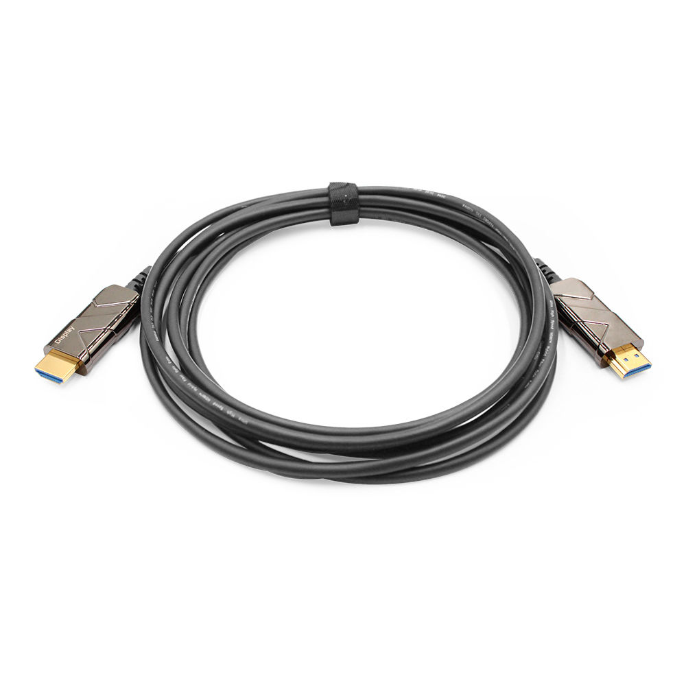 China 3m (10ft) Ultra strong 4K at 60Hz and 18Gbps AOC Fiber Optic HDMI Cable factory