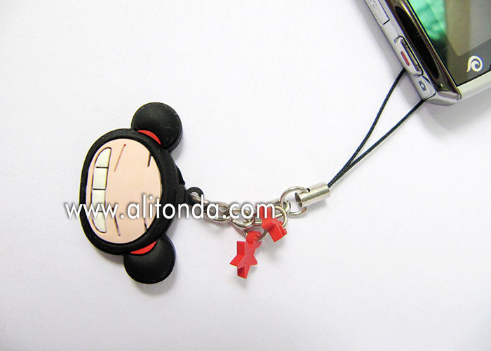 girls gifts mobile phone strap promotional phone pendants custom
