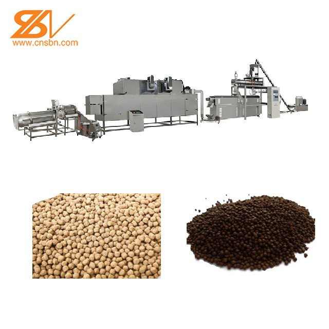 Buy cheap hotel bedspread 250-300kg/h Fish Feed Production Equipment Floating Fish Feed Production Line from Wholesalers