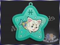 China Star Logo Full Colors Custom Plastic Medals Pvc Medallions For Event factory