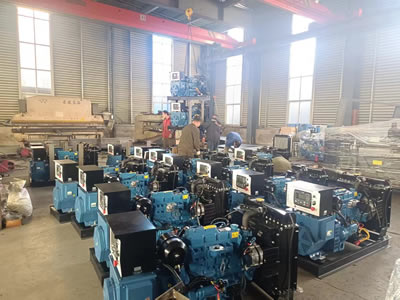 Diesel Generator Set Production Site 4