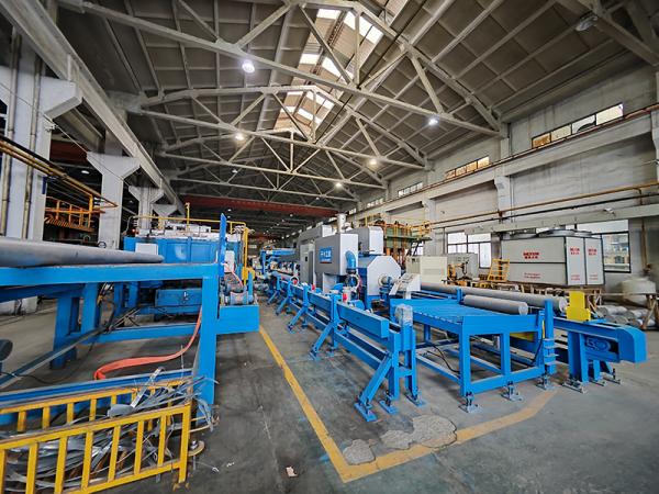 Jiangyin Longkang Metal Products Co., Ltd factory production line 1