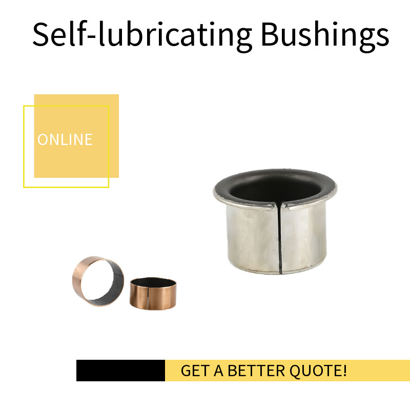 China Customized Self Lubricating Slit Bronze Bushings & Sliding Bearings factory