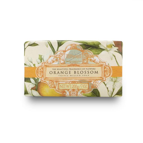 Quality Orange Flower Oil Plant Organic Skin Whitening Soap Solid Type For Hotel for sale