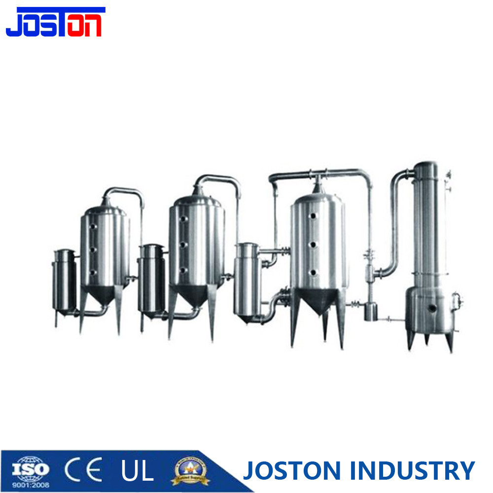 China Vacuum Low Temperature Industrial FDA Falling Film Evaporator factory