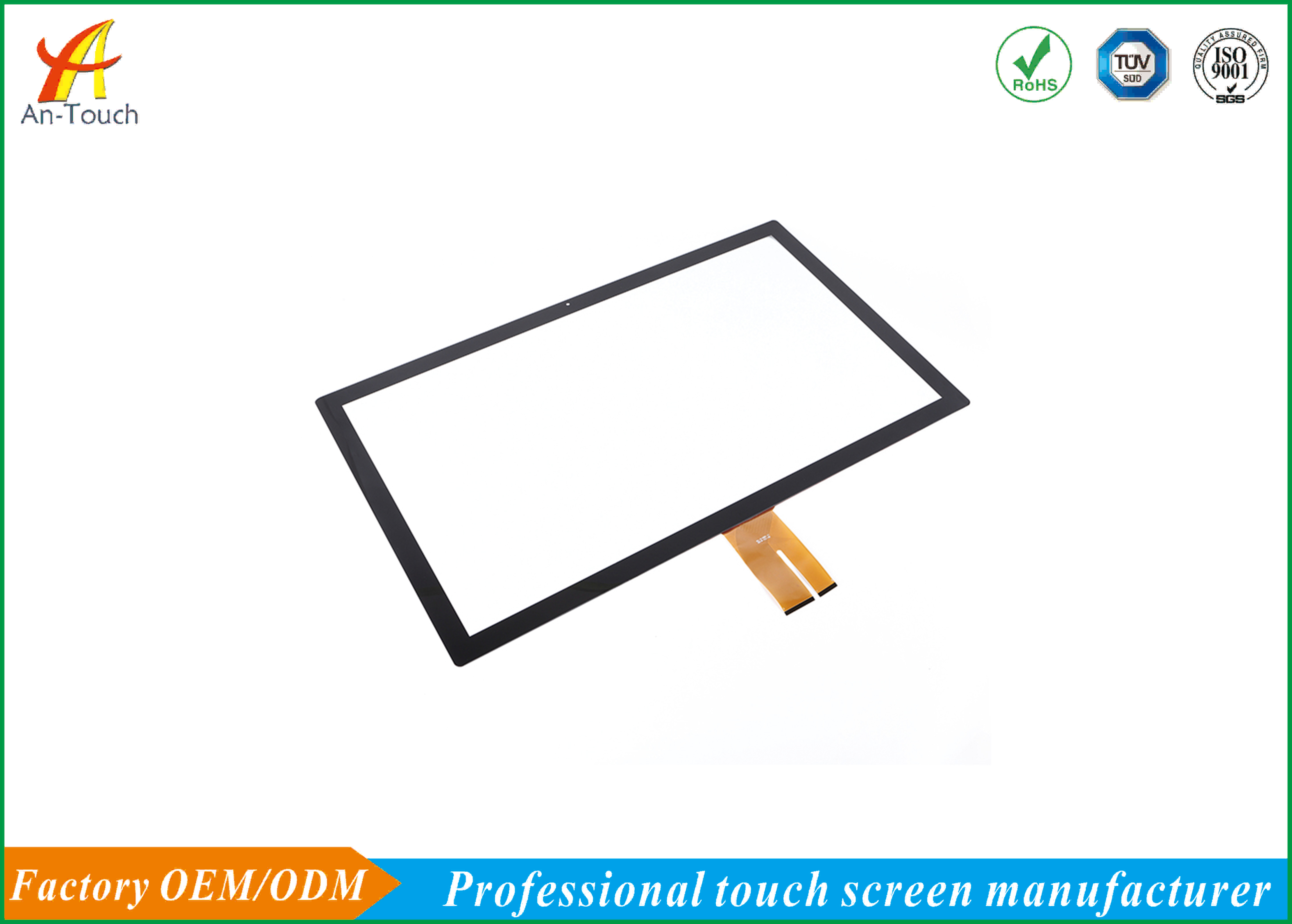 China Smooth Touch USB Projected Capacitive Touch Panel With Two ITO Layers factory