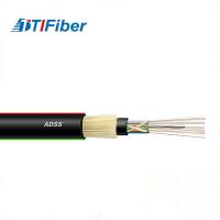 China G652d ADSS Fiber Optic Cable PE Jacket 2-288 Cores Fiber Count For Aerial factory