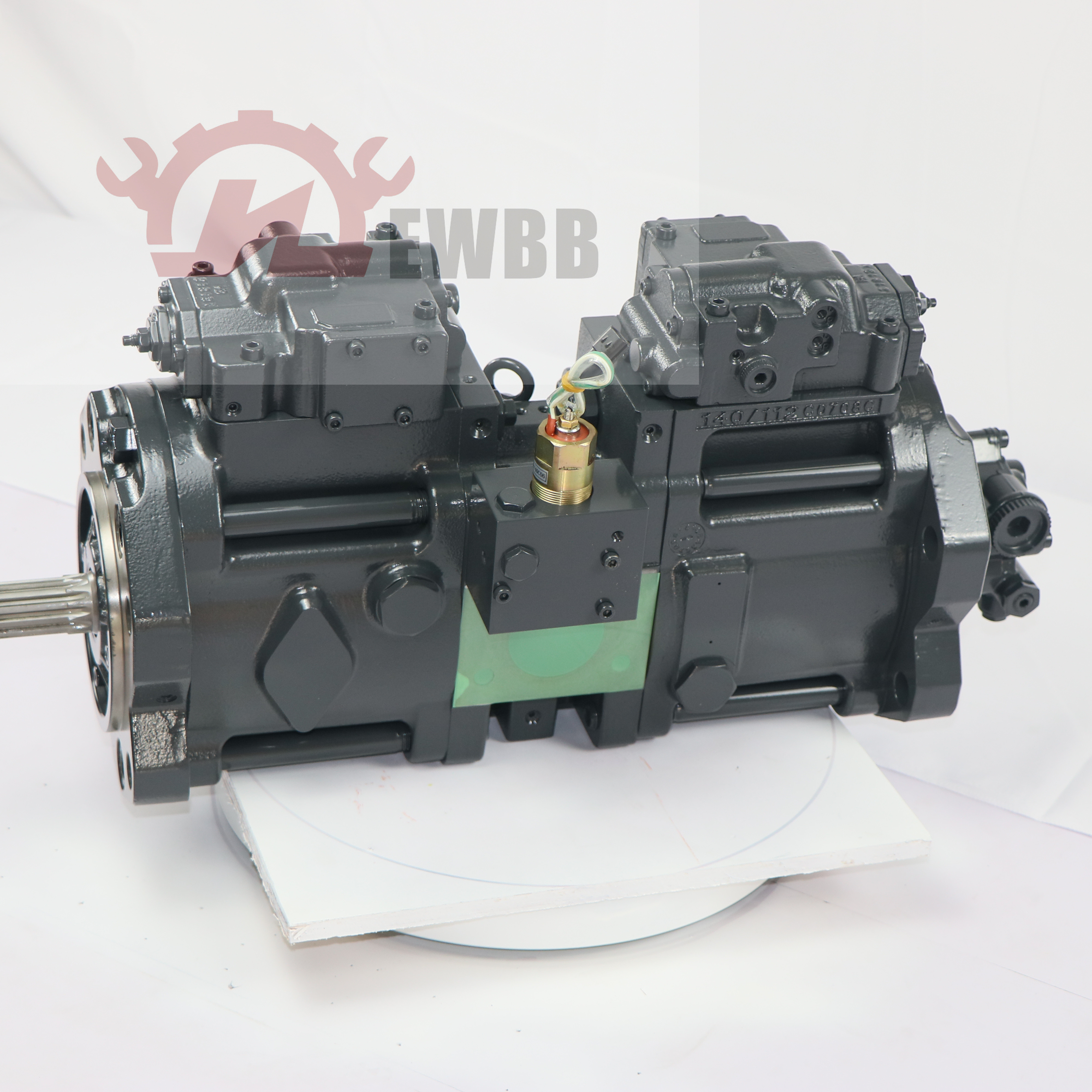 China Kawasaki Hydraulic Piston Pump K3V112DT 9N14 Black Color For Kate CAT Excavator factory