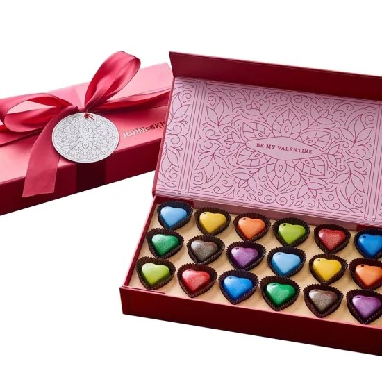 china book shaped 190gsm folding chocolate box for christmas