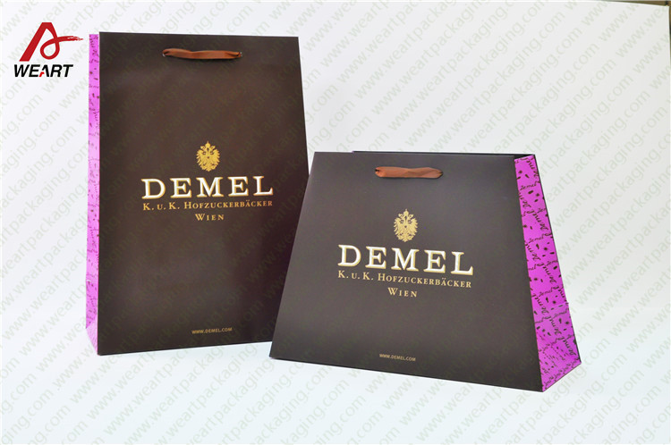 gift packaging personalised paper carrier bags printed