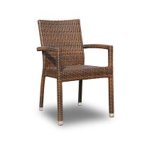 China 87cm Height 52cm Length Rattan Garden Chairs Vintage Style factory