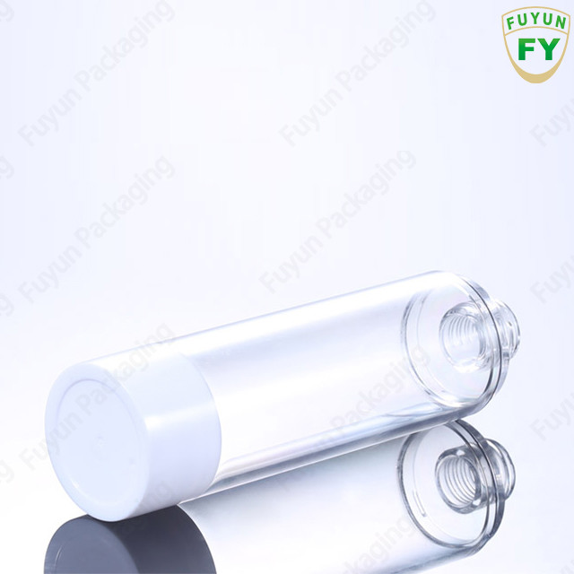 China Refillable Airless Cosmetic Containers , Fuyun Airless Serum Pump Bottles factory
