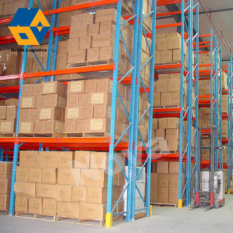 China 1 Ton Q235 Steel Heavy Duty Pallet Racking for Warehouse Storage factory