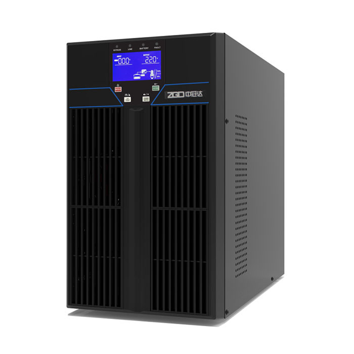 China Pure Sine Wave  800W High Frequency Online UPS 1KVA Black Color factory