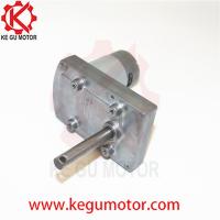 China Hot Sales 95mm 12V DC High Torque Mini Electric Worm Gear Box Motor KG-9560Z550 26kg.cm on load 26 rpm gear motor factory