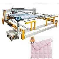 China Customized Single Needle Computerized Blanket Quilt Making Machine Cotton Duvet quilting Sewing Machines factory
