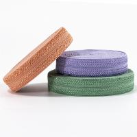 China 15mm double fold bias ribbon binding tape satin twill stretch ribbon tape for garment sewing factory