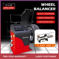 China Repair Shop Auto Wheel Balancer 150r/min High Speed Car Wheel Balancing Machine factory