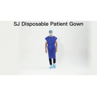 China OEM Hospital Gowns Wholesale Medical Gowns Open Shoulder Short Sleeve factory