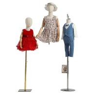 China Fashion half body mannequins Abstract Dummy Torso Clothes Display children mannequin for display stand mannequins factory