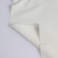China Soft 100% Rpet Poly Imitation Silk Fabric 85gsm For Women Cloth factory