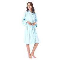 China Home Women'S Pajamas Cotton Terry Bathrobe Wholesale Hot Sales factory