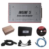 China Red Truck Diagnostic Tool Cummins INLINE 5 INSITE 7.62 Data Link Adapter factory
