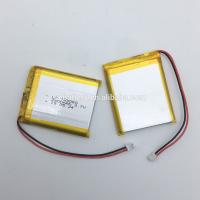 China SUN EASE CE and ROHS 785060 2500mAh 3.7V 1 cell lithium polymer battery with JST connector for sale