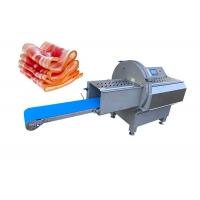 China PLC Control Industrial Electric Commercial Frozen Bacon Ham Meat Slicer for sale