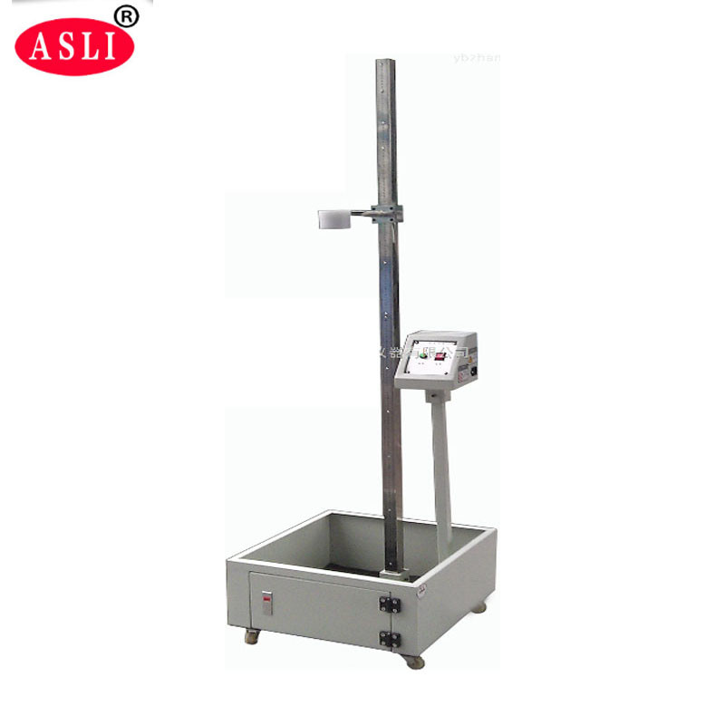China Plastic Rubber Steel Ball Free Drop Tester , Impact Test Device factory