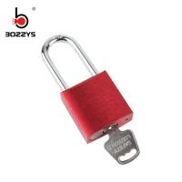 China High Strength Paint Safety Lockout Locks , Red Safety Padlocks With Master Key factory