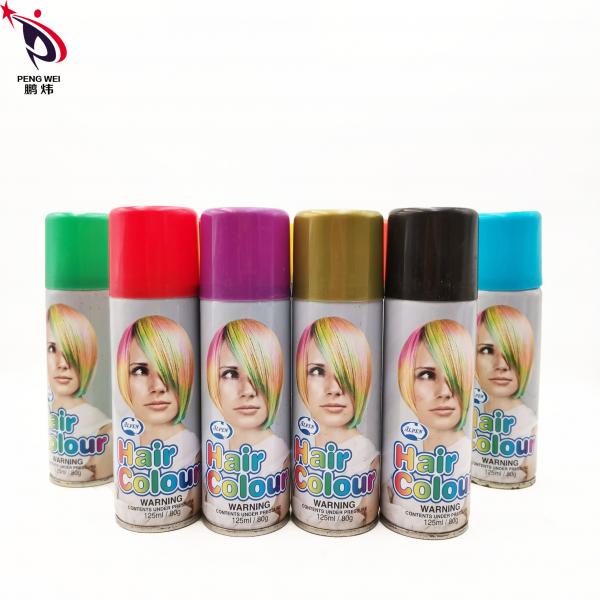 Quality 80g Wash Out Dye Hair Color Sprays Multifunctional Nontoxic Durable for sale
