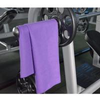 China Quick Dry And Machine Washable Microfiber Gym Towel With Antistatic Capability factory