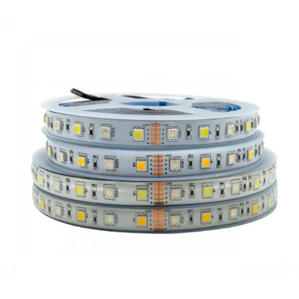 Quality Colour Changing RGBW 4 In 1 LED Strip , 12v 5050 RGB LED Strip 60leds/M for sale